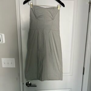 New York & Company cream Strapless Sheath Dress